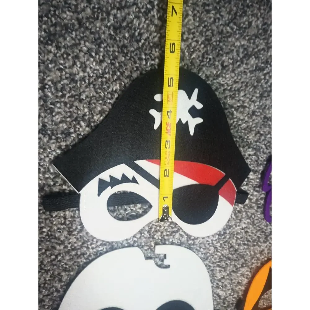Lot 18 New Kids Halloween Costume Eye Masks Party Classroom Teacher Prize Set